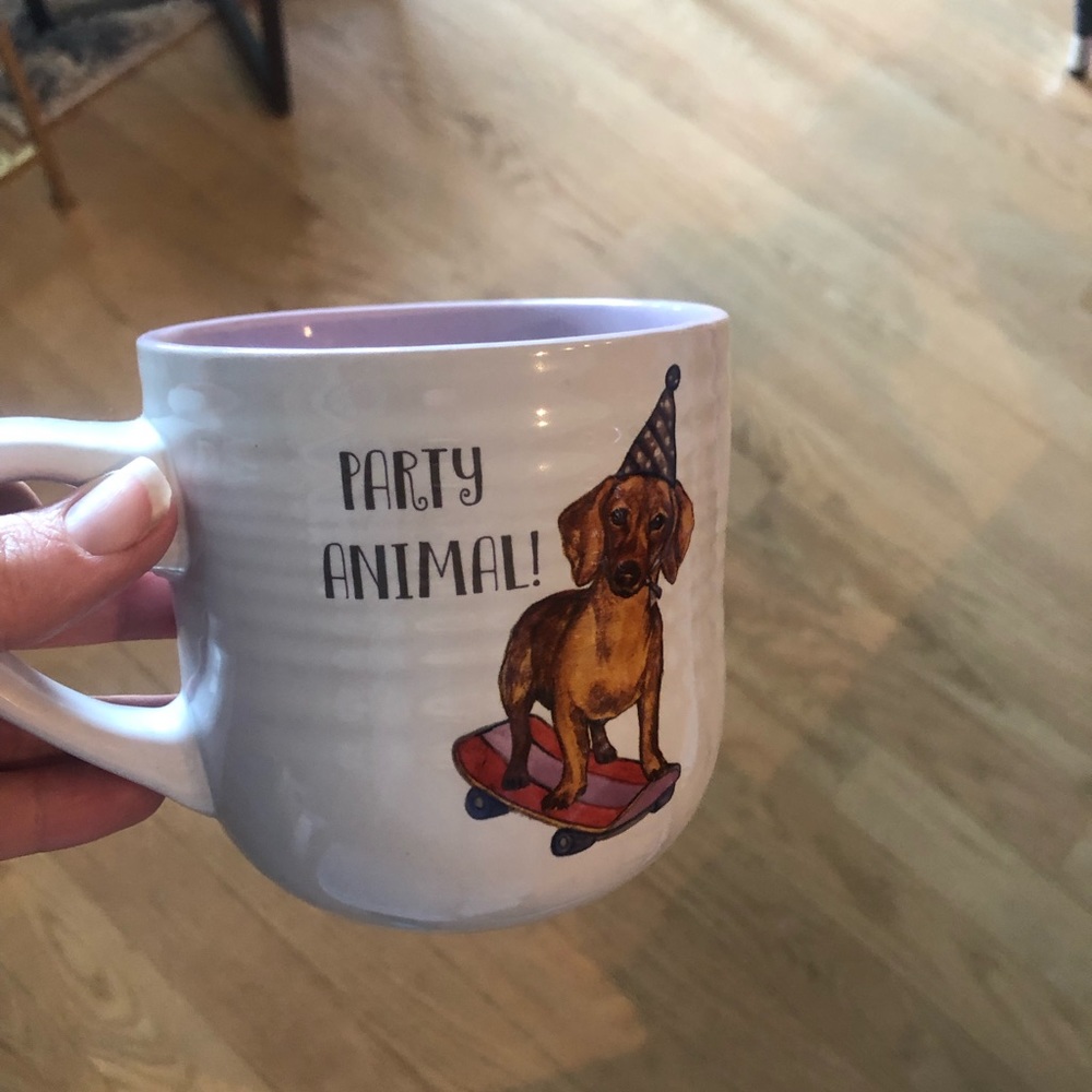Dachshund party animal mug